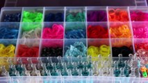 Классный браслет из резинок RAINBOW LOOM РАДУЖКИ пошаговая инструкция