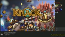 Kids Smiling while playing knack PlayStation 4 plus PS4 twitch stream test
