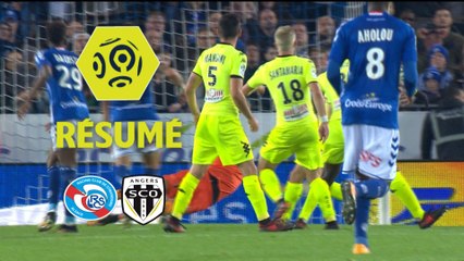 RC Strasbourg Alsace - Angers SCO (2-2)  - Résumé - (RCSA-SCO) / 2017-18