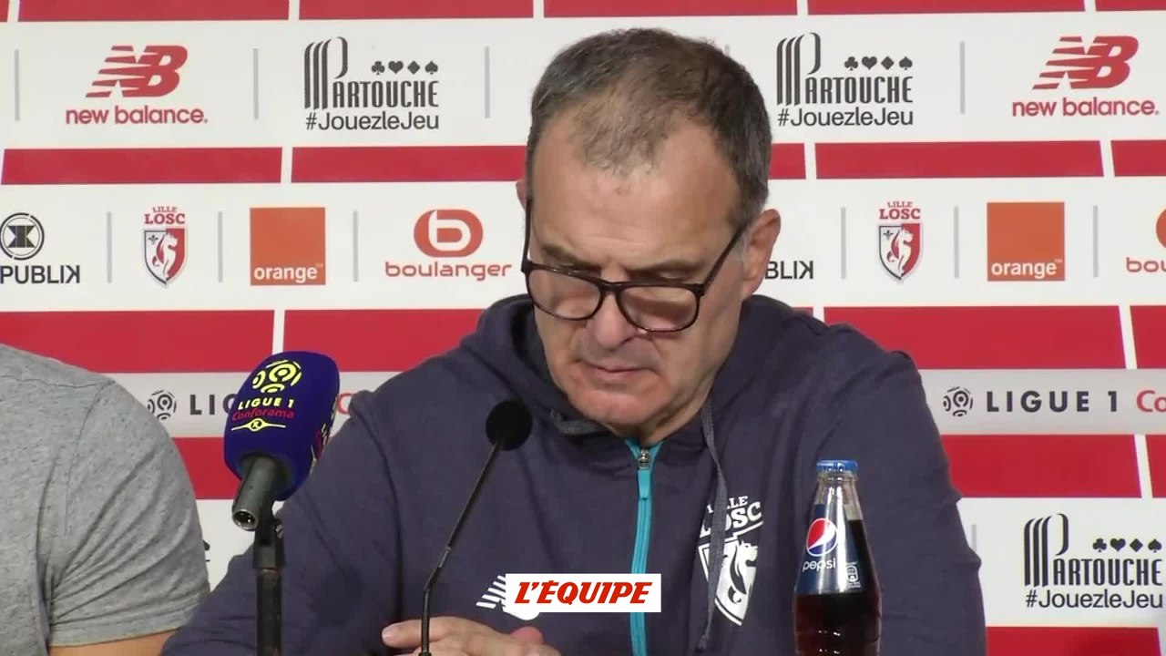 Foot - L1 - Lille : Bielsa «Les joueurs ne sont pas responsables»