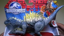 Opening: Dino Hybrid Armor INDOMINUS REX Bashers and Biters Dinosaur Figure Toy