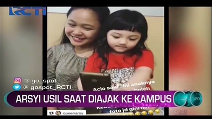 Intip Keusilan Arsy Saat Diajak ke Kampus Ashanty