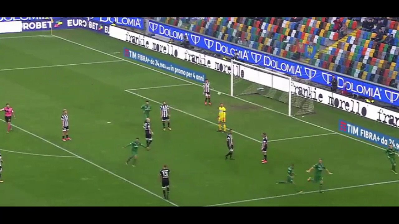 Udinese - Atalanta 2-1 Gol e sintesi HD - Serie A 11^giornata 29/10/2017