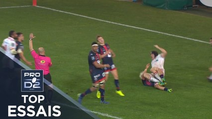 TOP Essais de la J10 – PRO D2 – Saison 2017-2018