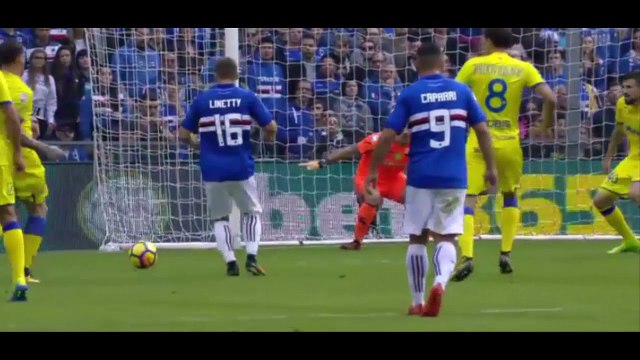 Sampdoria - Chievo 4-1 Gol e sintesi HD - Serie A 11^giornata 29/10/2017