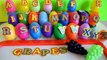 Learn Alphabets ABC Egg Toy Surprises/Learn How to Spell With Magnetic Letters /Animal Toy Surprises