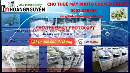 Bán Cho thuê máy photocopy giá rẻ TP.HCM