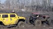 RC Trophy - mud diggers - Hummer, Axial SCX10 Defender 90, HPI Crawler King - Dodge RAM