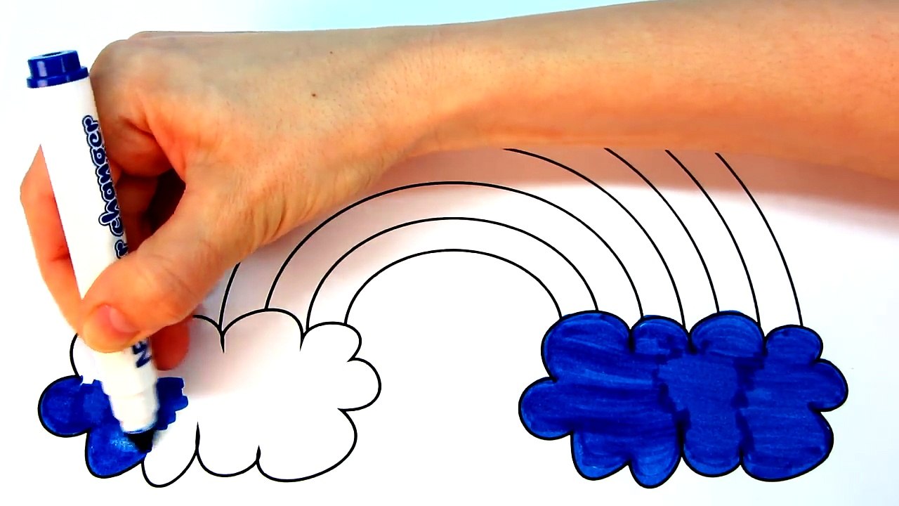 Coloring Rocket, Rainbow, Dress for Girls and Peppa Pig with Baby Alexander