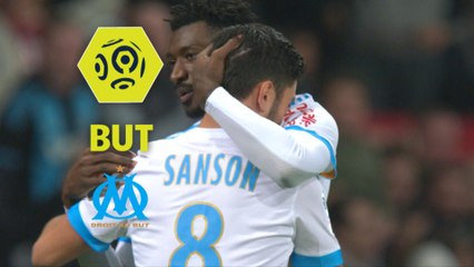 But Morgan SANSON (5ème) / LOSC - Olympique de Marseille - (0-1) - (LOSC-OM) / 2017-18