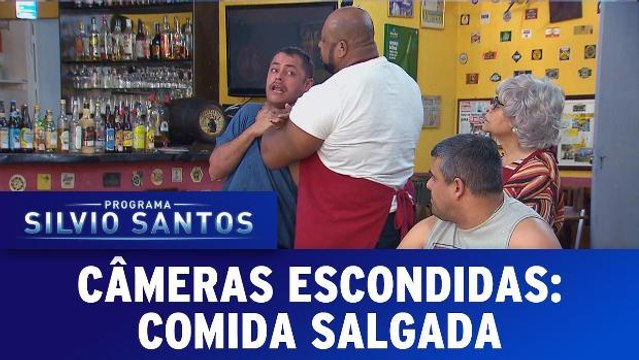 Câmeras Escondidas - Comida Salgada