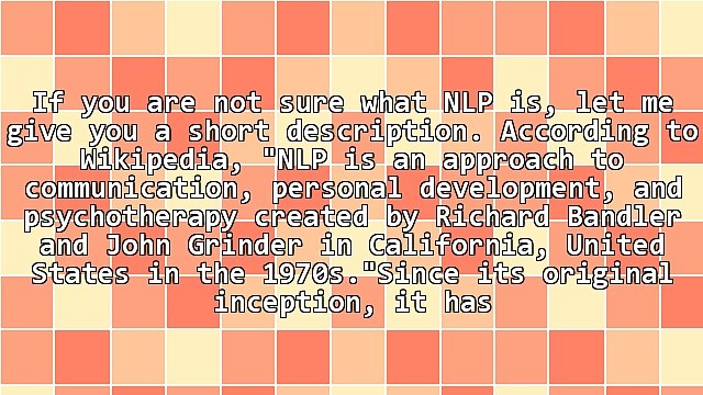 Can You Use NLP (Neuro Linguistic Programming) In Sales?