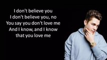Austin Mahone - I Don’t Believe You (Lyrics)