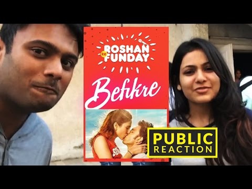 BEFIKRE PUBLIC REVIEW | Ranveer Singh | Vaani K...