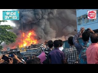 Major fire at Oshiwara (Jogeshwari) Furniture Market, Mumbai | Fire Brigade stuck in traffic