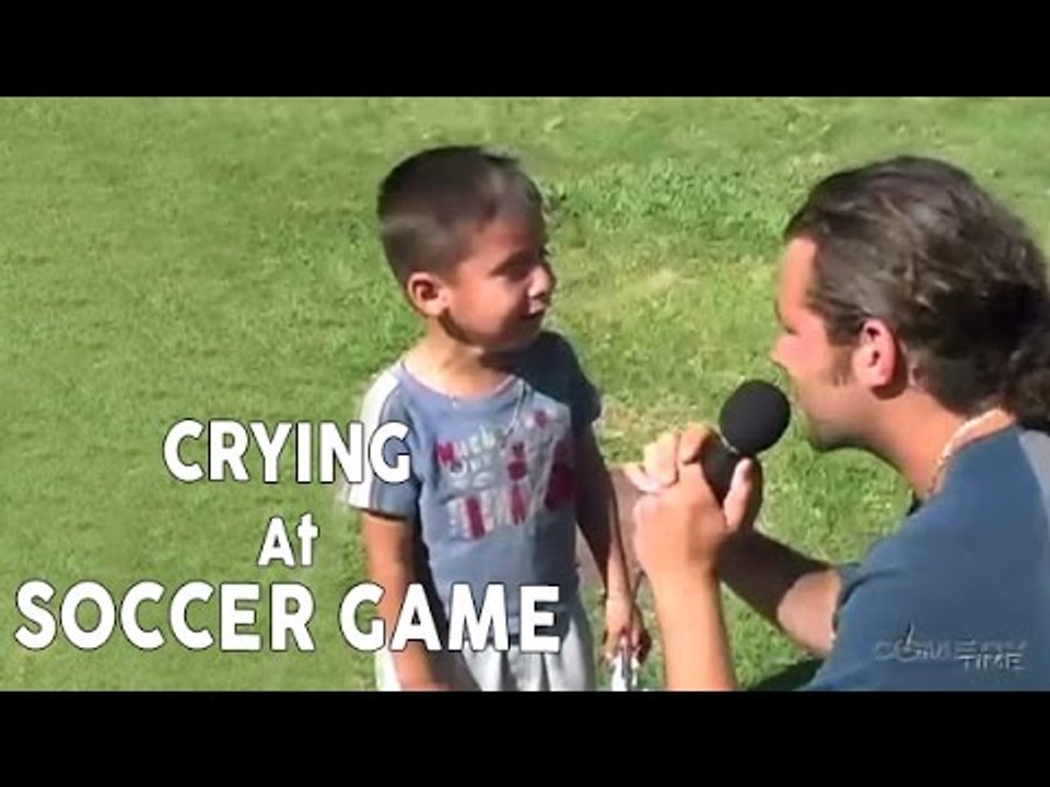 Kid Can't Stop Crying At Soccer Game