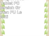 Emartbuy Comag WTDR7028 7 Zoll Tablet PC Universalbereich Grün Rose Garten PU Leder Multi