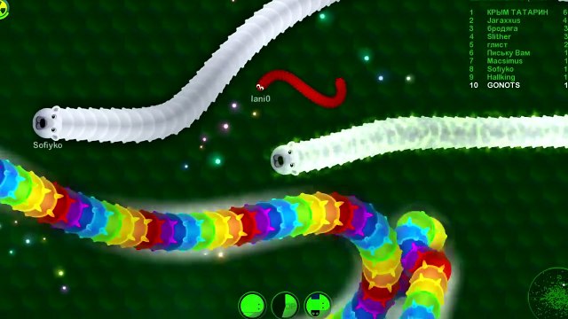 Wormax.io Tiny Immortal Worm Chasing After The Biggest Worms | Fearless Worm in wormax.io Gameplay