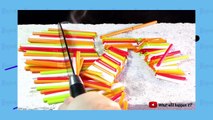 EXPERIMENT 10 best Glowing 1000 degree KNIFE vs EXPERIMENTS coca cola, Dry ice lighter and more-2uQD8aZKjU4