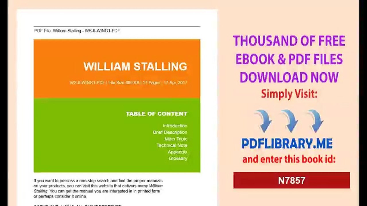 William Stalling