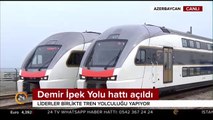 Bakü-Tiflis-Kars Demiryolu Hattı açıldı