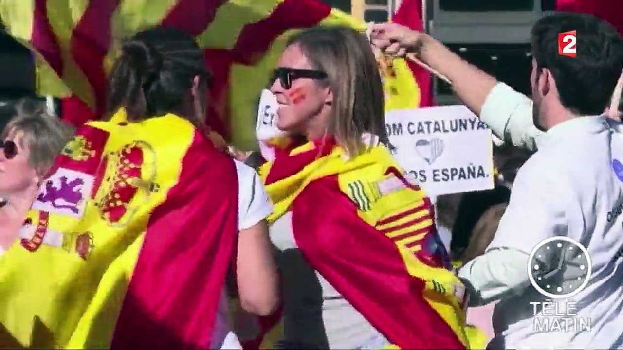 Espagne : en Catalogne, les unionistes donnent de la voix
