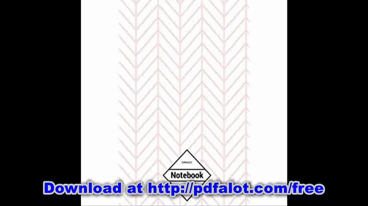 GM&Co Notebook Journal Dot-Grid, Lined, Graph, 120 pages 5.5'x8.5' (Pink Chevron White Plain Simple) (Geometric Notebook