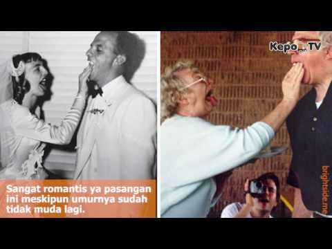 Pasangan-Pasangan Yang Sudah Tua Ini Membuat Foto Dengan Meniru Gaya Mereka Waktu Muda