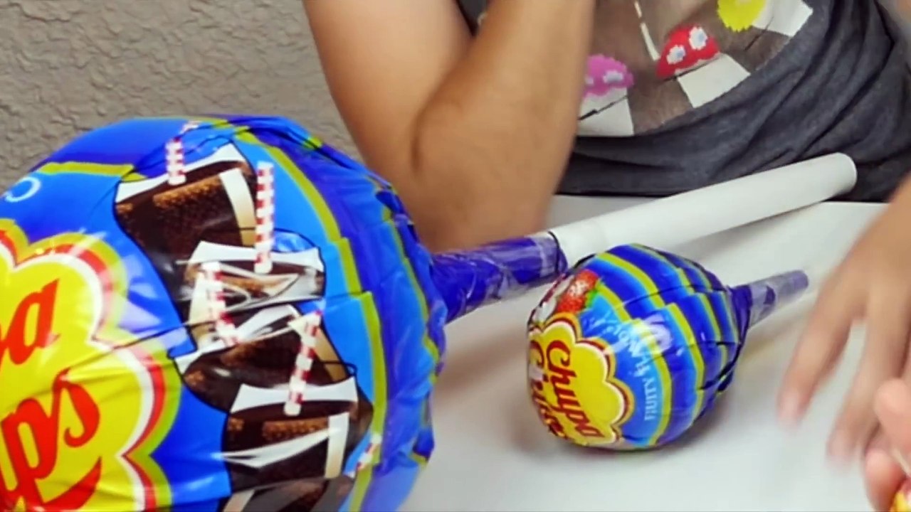 SUCETTES CHUPA CHUPS GÉANTES & MAGIE  - GIANT CHUPA CHUPS LOLLIPOPS