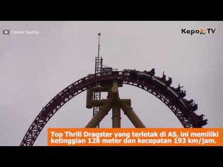 Wahana Permainan Roller Coaster Ini Mampu Menguji Adrenalin Kalian