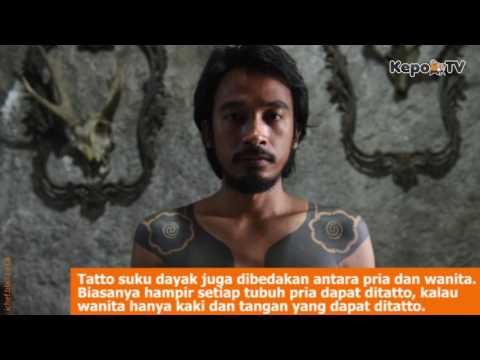 Makna Tatto Bagi Suku Dayak Kalimantan