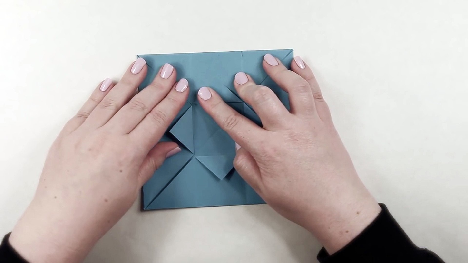 Origami Gatefold Box Tutorial V2 Diy