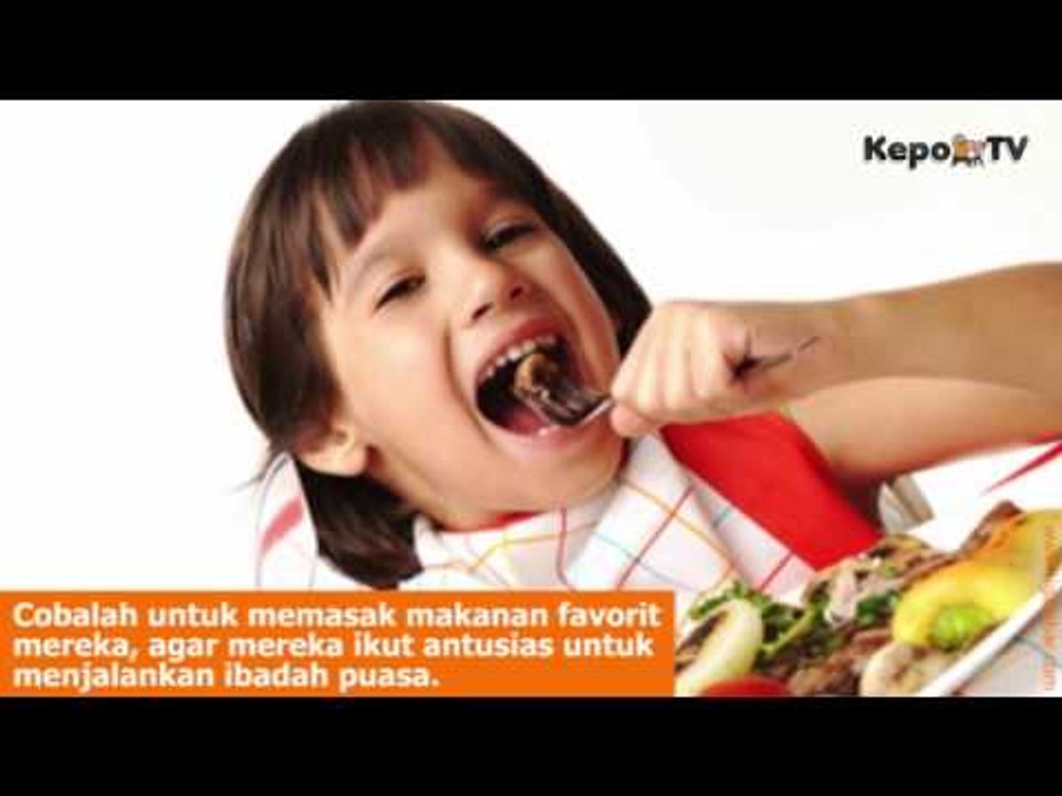 Cara Unik Mengajarkan Puasa Kepada Anak
