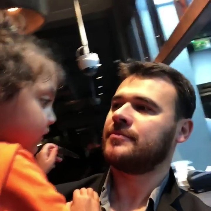 Emin Ağalarov qızı Əminə ilə