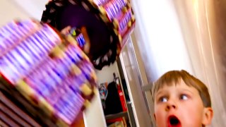Bad Kids & Giant Chocolate Candy Accident! Johny Johny Yes Papa Song Nursery Rhymes Song for Baby-Ny7x71znoIg