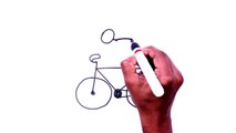 Gesture Drawing for Kids - Kids Cycling Drawing