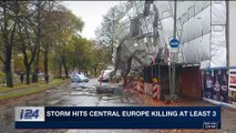 i24NEWS DESK | Storm hits Central Europe killing at least 3 | Monday, October 30th 2017