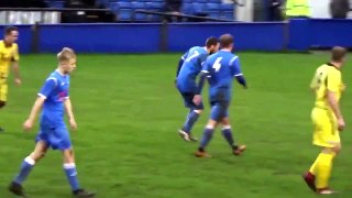Padiham FC score two goals in 1 minute of injury time to draw 3-3 vs Widnes!
