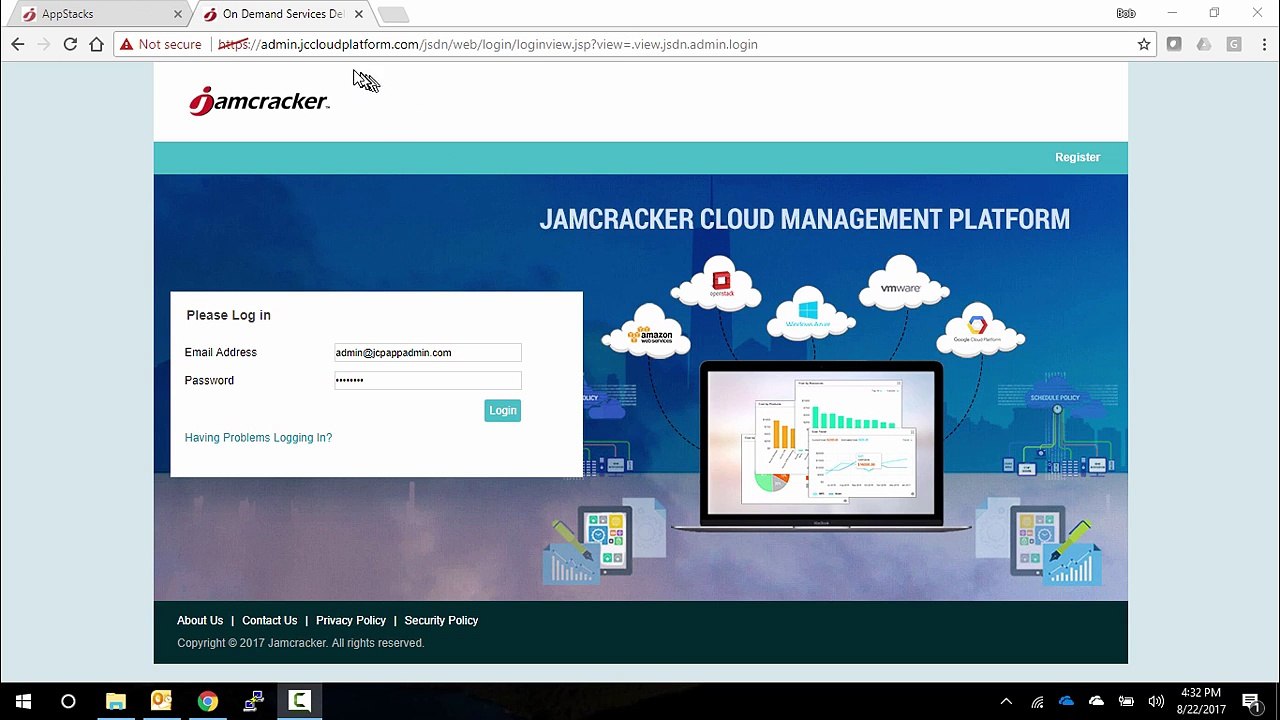 Demonstration of Jamcracker CSB Standard