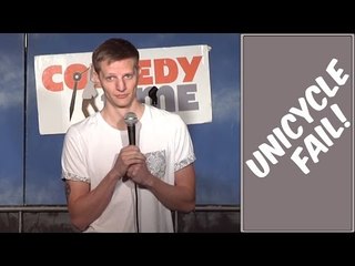 Unicycle Fail! (Stand Up Comedy)