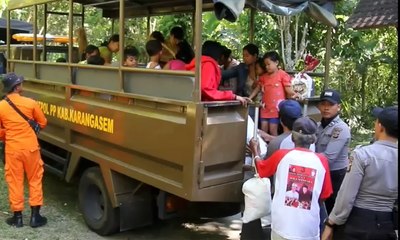 Status Gunung Agung Turun, Pengungsi Pulang