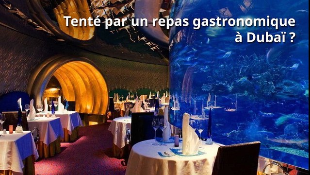 Tout savoir sur les restaurants de l'hôtel Atlantis The Palm à Dubaï by Opener24.com
