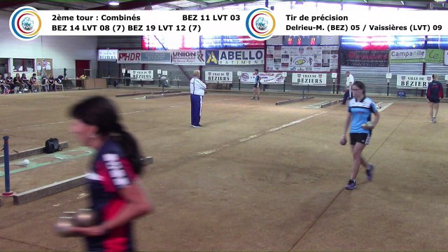 Second tour, second tir de précision, Club Elite Féminin, J3, Béziers contre Le Vernet, octobre 2017