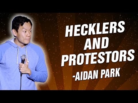 Aidan Park: Hecklers and Protestors (Stand Up Comedy)