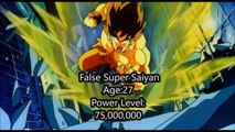 All Of Gokus Forms/Transformations