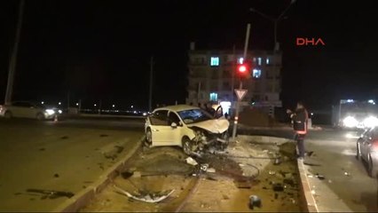 Mardin Kızıltepe'de Trafik Kazası 2 Yaralı