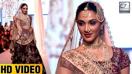 Kiara Advani's ROYAL Look On The Ramp Walk At IBFW Goa 2017