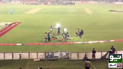 Embarrassing moment during national anthem