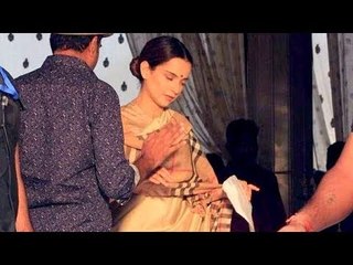 Kangana Ranaut's Pics From 'Manikarnika' Sets Surface Online