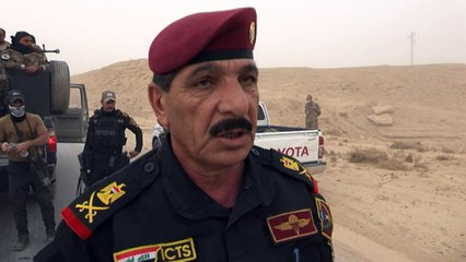 القوات العراقية تتوغل باتجاه مدينة القائم